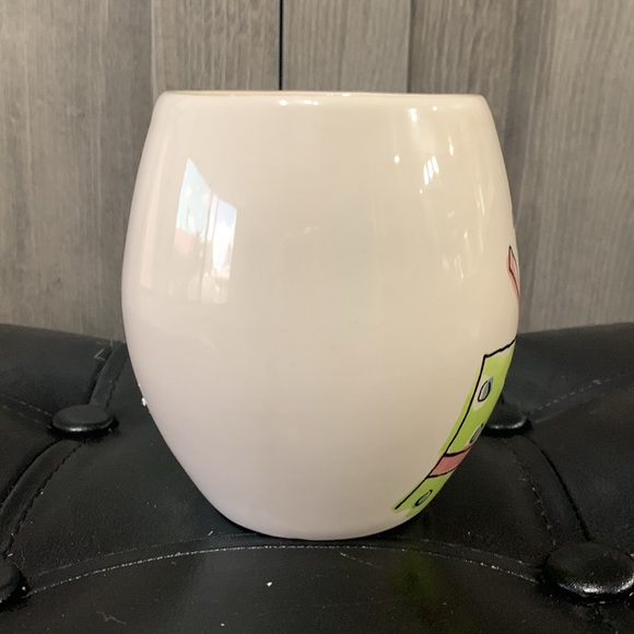 New Give Christmas Gift Holiday Rae Dunn White & Yellow Coffee Mug - Picture 3 of 9